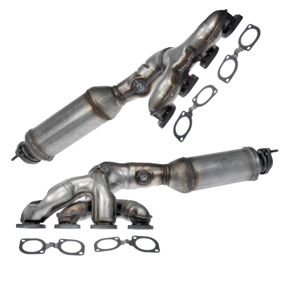 Conversor catalítico coletor compatível com 2006-2010 BMW 550i 4.8L ajuste direto - Imagem 1 de 4