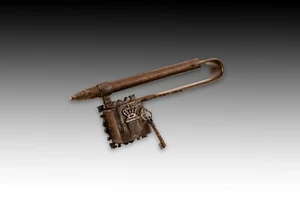 Lock. Wrought iron. Spanish School, 17th century. - Picture 1 of 10