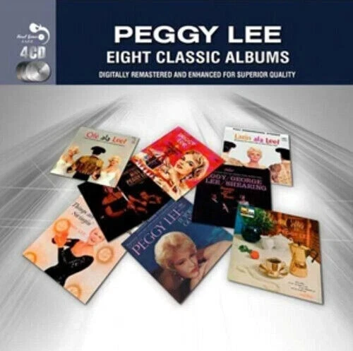 Eight Classic Albums by Peggy Lee (Vocals) (CD, 2012, 4 Discs, Real Gone Jazz) - Image 1 of 1