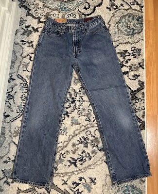 Gap 1969 Mens Jeans Tag Size 30x29 Blue Standard Fit Denim Medium Wash Faded - Image 1 of 4