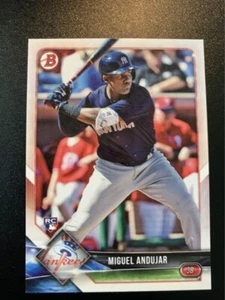 2018 Bowman #75 Miguel Andujar RC NY Yankees - Picture 1 of 2