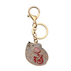 Lovers Key Year Of The Rat Pendant Gifts For Couples Car Keychian