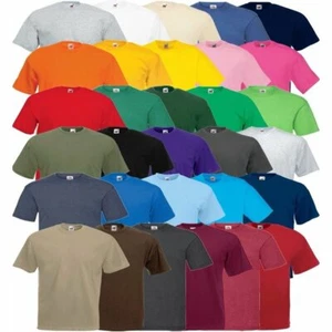 Fruit Of The Loom Men's Tee Tagless Crew T-Shirt, All Colors Small to 4X-Large - Picture 1 of 25