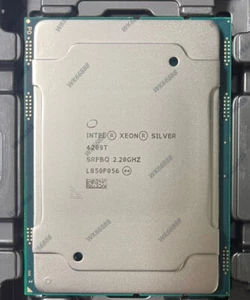 Intel Xeon Silver 4209T SRFBQ 8-core 2.2GHz 70w LGA3647 server CPU processor - Picture 1 of 1