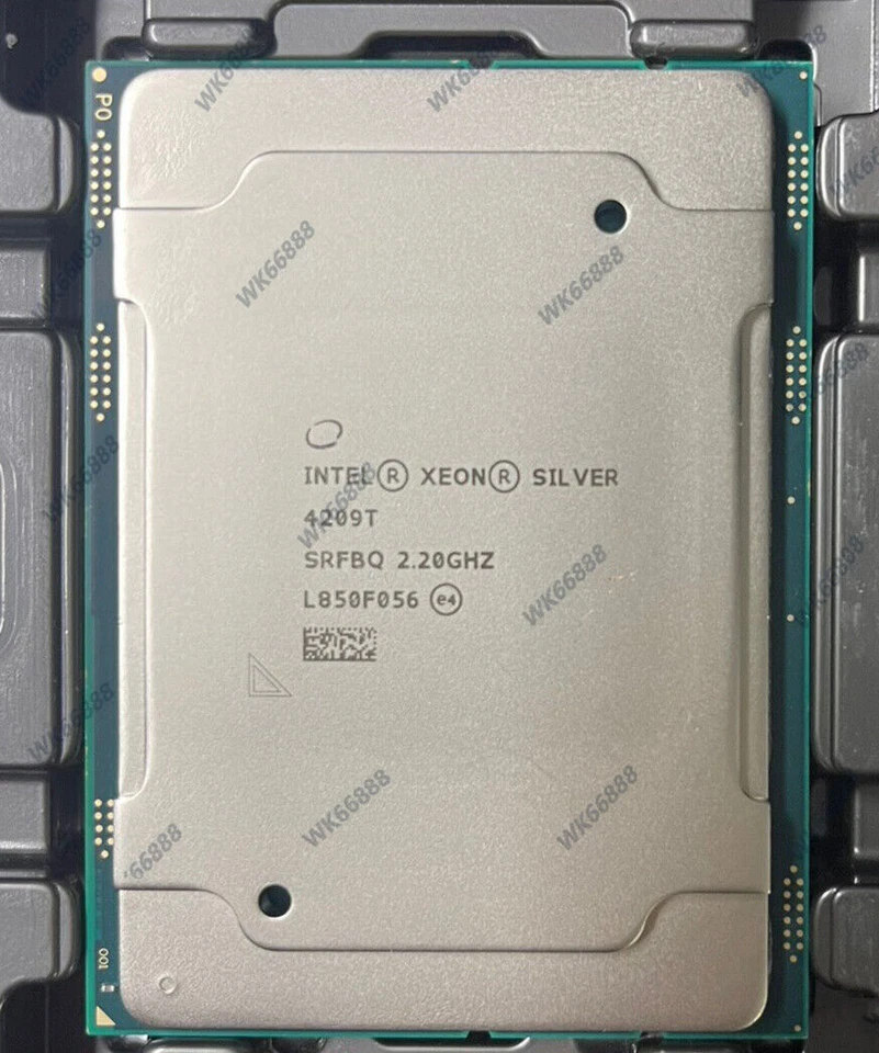 Intel Xeon Silver 4209T SRFBQ 8-core 2.2GHz 70w LGA3647 server CPU processor - Image 1 of 1