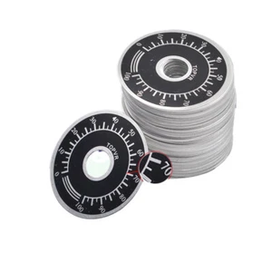 5pcs TOPVR 0-100 potentiometer knob scale digital scale Dial WTH118 WX112 - Picture 1 of 4