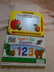 The World of Eric Carle Learn to Count 22 Page Magnetic Drawing Kit - Picture 1 of 4