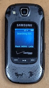 Samsung Convoy 3 III SCH-U680 - Metallic Gray ( Verizon ) Cellular Flip Phone - Picture 1 of 7