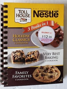 Nestle 3 Cookbooks in 1 Holiday Very Best Family Favorites 2010 288pgs Hardcover - Imagen 1 de 5
