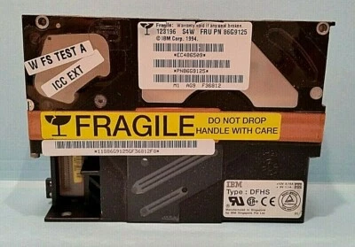 Disco rígido interno IBM ATA 86G9125 4GB 68-PIN SCSI 3.5" TIPO DFHS 4BG 5400 RPM - Imagem 1 de 4
