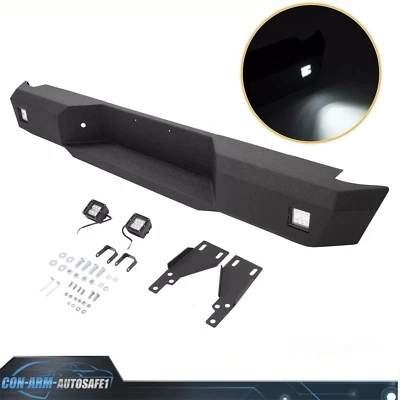 Rear Bumper Assembly For Nissan Frontier 2005-2021 Steel Powder Coated Black - Изображение 1 из 4