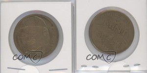 1997 Pinnacle Mint Collection Coins Brass Juan Gonzalez #06