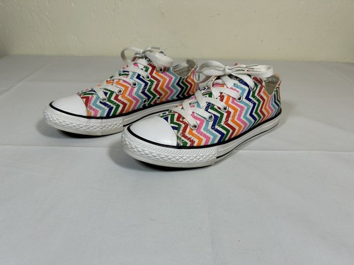 Sneakers Converse All Star Multicolore Modello Chevron Junior Taglia 3