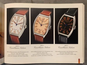 FRANCK MULLER GENEVE - CATÁLOGO DE RELOJES COLECCIÓN LA - TOTALMENTE ILUSTRADO - EN MUY BUEN ESTADO - Imagen 1 de 5