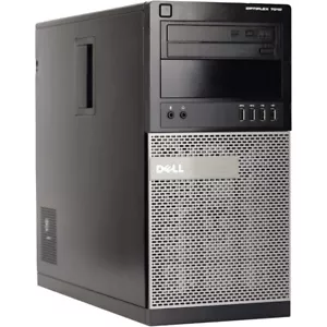 Dell Desktop Computer OptiPlex Intel Core i5 8GB 500GB HD DVD WIFI Windows 10 PC - Picture 1 of 6