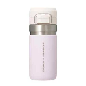Botella de acero inoxidable STARBUCKS JAPÓN SAKURA2025 2ª noche STANLEY rosa 473 ml - Imagen 1 de 6