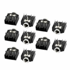 10PCS 3.5mm Female Stereo Audio Socket Headphone Jack Connector 5 Pin PCB Mount