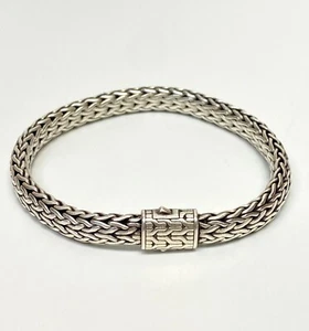 John Hardy Sterlingsilber Kette Armband 8 Zoll, 8 mm Durchmesser - Bild 1 von 8