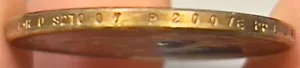 2007 P ADAMS STRONG DOUBLE EDGE ERROR *DATES RIGHT NEXT TO EACH OTHER* - Picture 1 of 4