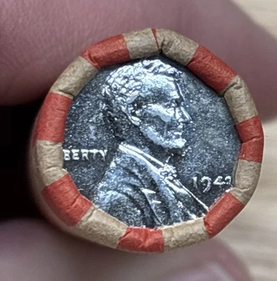 LINCOLN WHEAT CENT ROll 1909-1958 With 1943 Steel Wheat Ender. (W-198) - Image 1 of 4