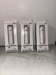 Power Bank High Speed USB External Power Tube Portable Charger Silver 3 Packs. - Picture 1 of 9