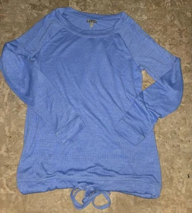 Womens T By Talbots Sweatshirt Size Small Blue - Picture 1 of 3