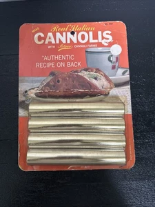 Vintage NEW Ateco Cannoli Forms Make Real Italian Cannolis No. 660 Food Cookware - Picture 1 of 2
