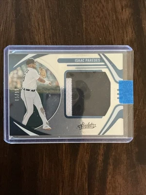 2022 Panini Absolute Patch Isaac Paredes #P-IP 85/99 - Image 1 of 2