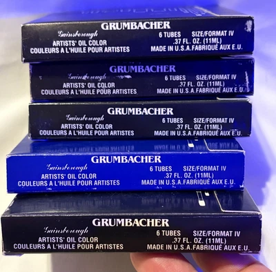 Max Gumbacher Gainsborough Artista Colores al Óleo 25 NUEVO 37 fl oz Varios Colores Fotos Foto 1 de 4