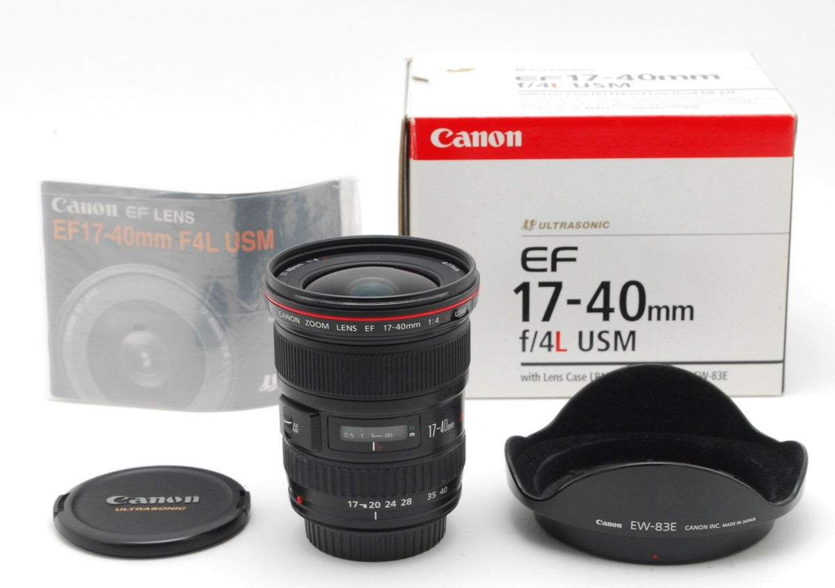 Canon f/4 Camera Lenses 17-40mm Focal for sale | eBay