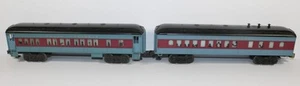 LIONEL O SCALE POLAR EXPRESS Marionette PASSENGER CAR & Diner car VG - Picture 1 of 5