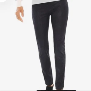 Chico's Knit Suede Black Basic The Ultimate Fit Jegging Size 2.5 Petite … - Picture 1 of 11