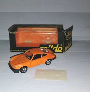PORSCHE 911 TURBO N.63 SOLIDO SCALA 1/43 - Foto 1 di 2
