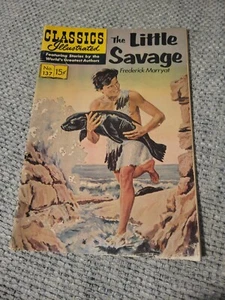 Classics Illustrated #137 The Little Savage, Original, in Fine Condition - Picture 1 of 5