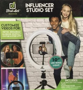 Influencer Studio Set Led Ring First act, NEW - Picture 1 of 7