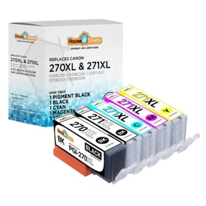 270XL 271XL Tintenpatronen für Canon Pixma MG5720 5721 5722 6820 6821 6822 Posten - Bild 1 von 9