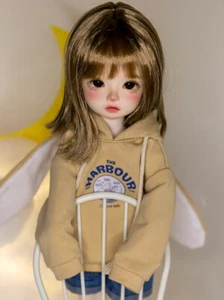 Muñeca articulada de resina 1/6 BJD niña + ojos + maquillaje facial regalos hechos a mano - Imagen 1 de 15