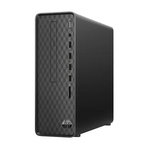 HP Slim S01-pF2012na Desktop PC Intel i3 12th Gen 8GB RAM 256GB SSD Black #A - Picture 1 of 22