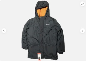 TIMBERLAND Boys Insulated Puffer Jacket Black Size L(14/16) NEW - Picture 1 of 2