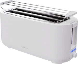 Tostapane ® 4 Fette | Tostapane a Fessura Lunga Con Funzione Di Scongelamento/Ri - Foto 1 di 12