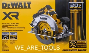 Dewalt DCS590B 20V 7-1/4" Cordless Circular Saw 20 volt XR Brushless Li-Ion - Picture 1 of 6