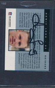 1991 Pro Line Portraits Certified Auto #146 Howie Long Raiders *F8224 - Picture 1 of 2