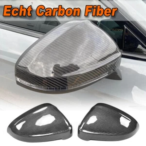 Tapas de retrovisores exteriores de carbono carcasa Side Mirror Covers para Audi B9 A4L RS4 A5 RS5 - Imagen 1 de 10