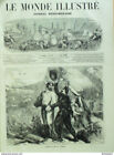 Monde illustré 1860-167 Bade Napoléon III Palerme