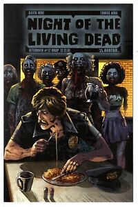 NIGHT OF THE LIVING DEAD #12 Cover B Wrap VF 8.0 David Hine AVATAR PRESS 2013
