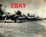 WWII 8X10 PHOTOGRAPH OF CAPTURED JAPANESE BOMBERS AIRCRAFT ON SAIDOR LOOK