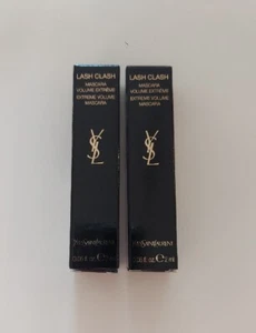 Máscara de máscara de volumen extremo YVES SAINT LAURENT YSL Lash Clash 0,06 oz. x 2~Nuevo en caja - Imagen 1 de 8