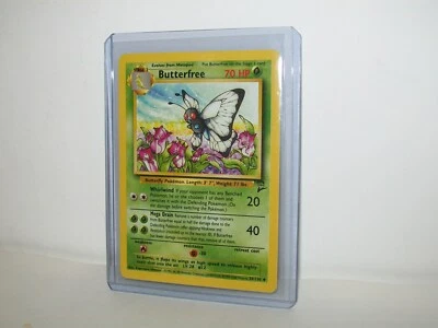 Butterfree 34/130 Base Set 2 Uncommon Pokemon Card  Mint Condition New - Image 1 of 3