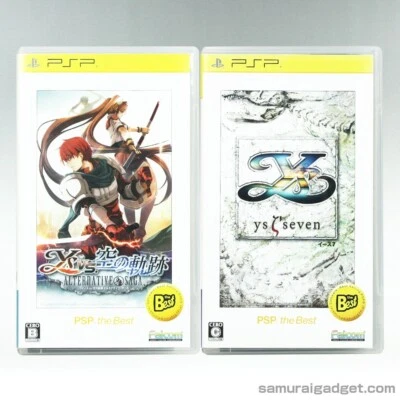 Ys vs. The Legend of Heroes VI & Ys 7 - Ys Seven - (2Juegos) PSP el Mejor [Japón] Foto 1 de 4