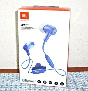 【NEW】JBL E25BT IN-EAR WIRELESS HEADPHONES - Picture 1 of 24